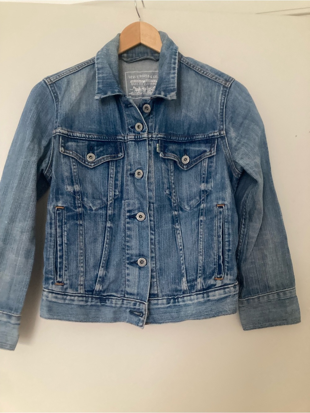 Levi's Eco Light Blue Denim Jacket -